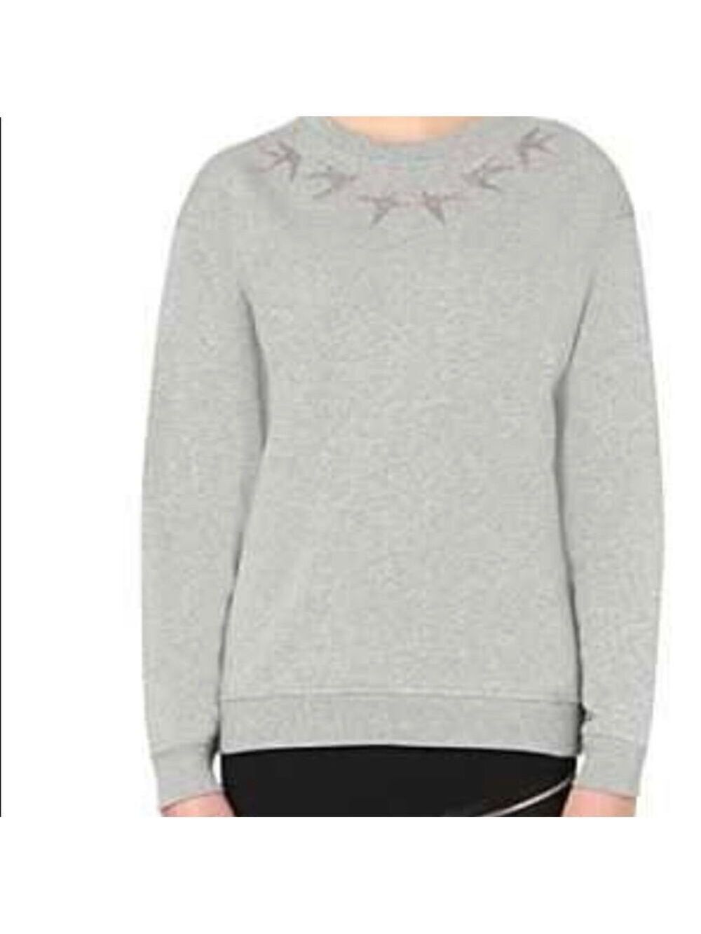 Alexander McQueen McQ Glitter Swallow Sweatshirt